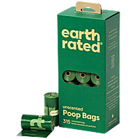 Earth Rated Poop Bags - Unscented, 120-Count